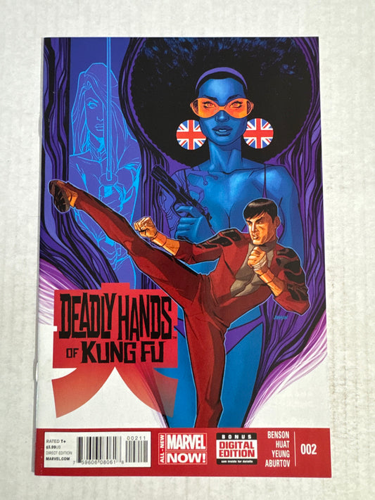 DEADLY HANDS OF KUNG FU #1 NM- Dave Johnson Cover