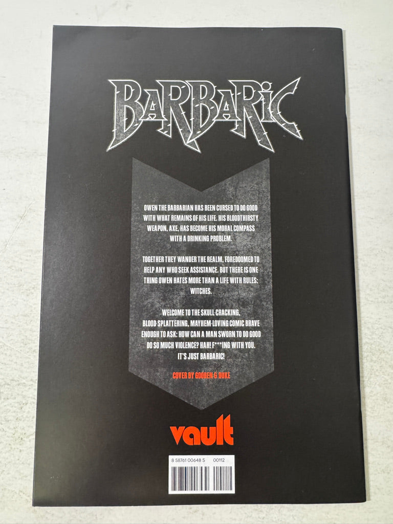 BARBARIC #1 NM-