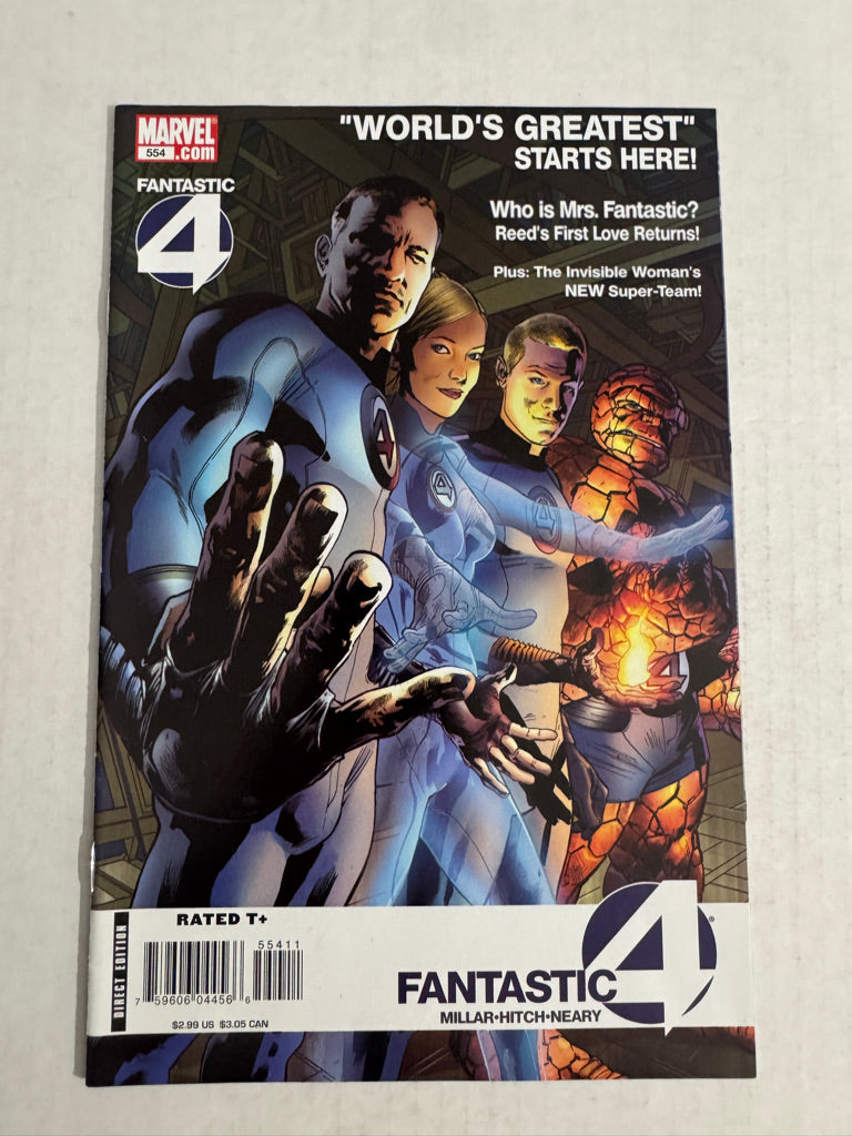 FANTASTIC FOUR #554 NM- Bryan Hitch Cover