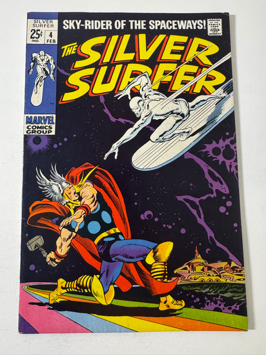 SILVER SURFER #4 VF