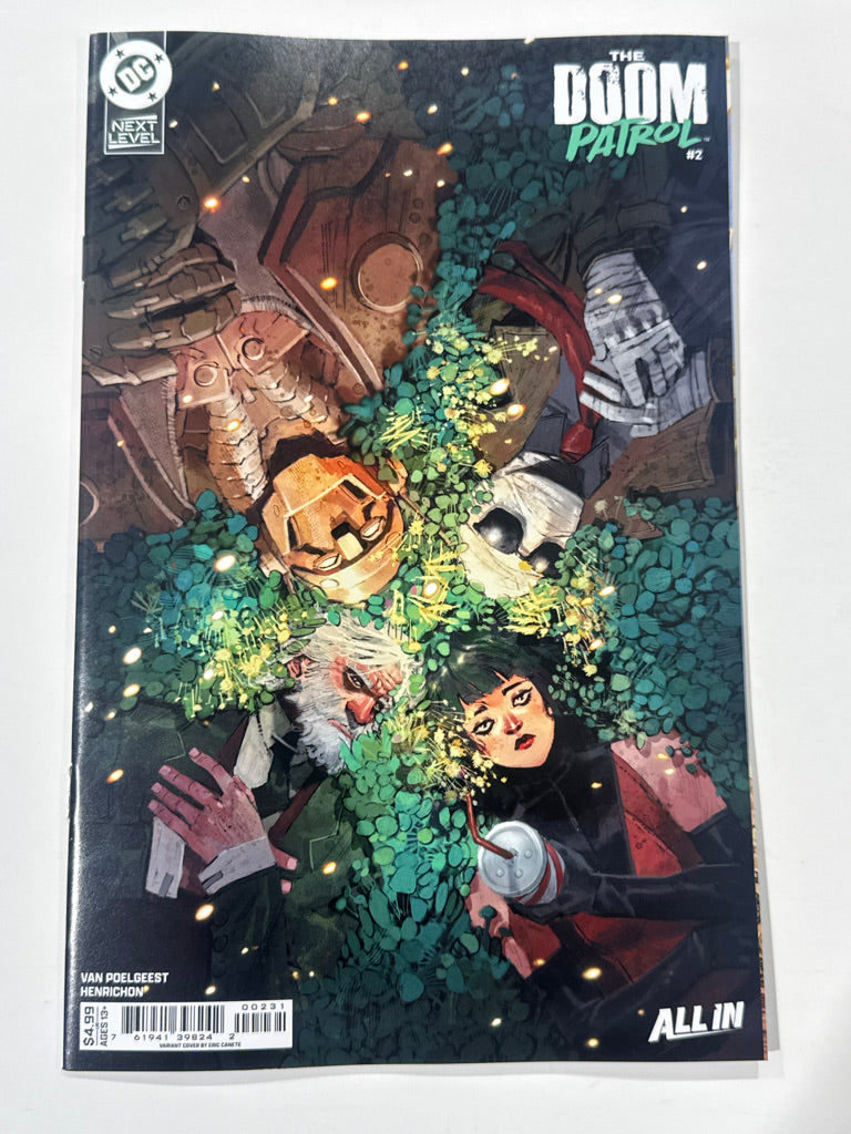 DOOM PATROL #2 Vol 7 NM Eric Canete Variant