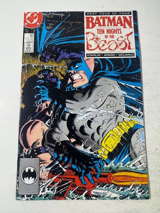 BATMAN #420 FN/VF Mike Zeck Cover