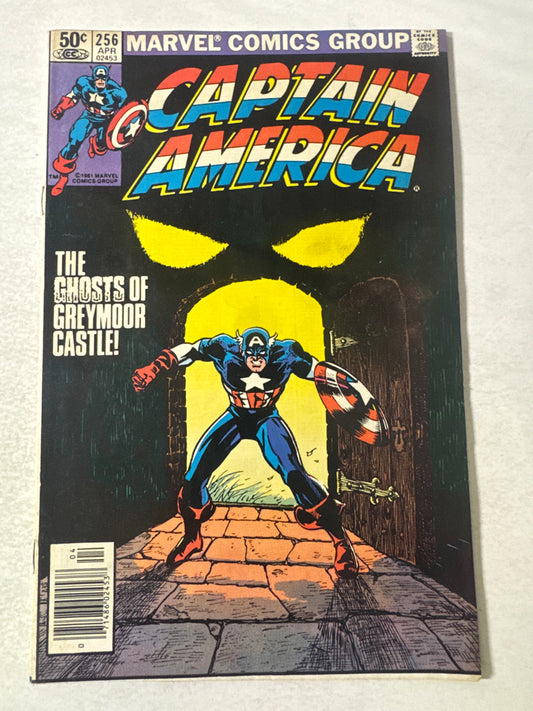 CAPTAIN AMERICA #256 FN/VF Newsstand