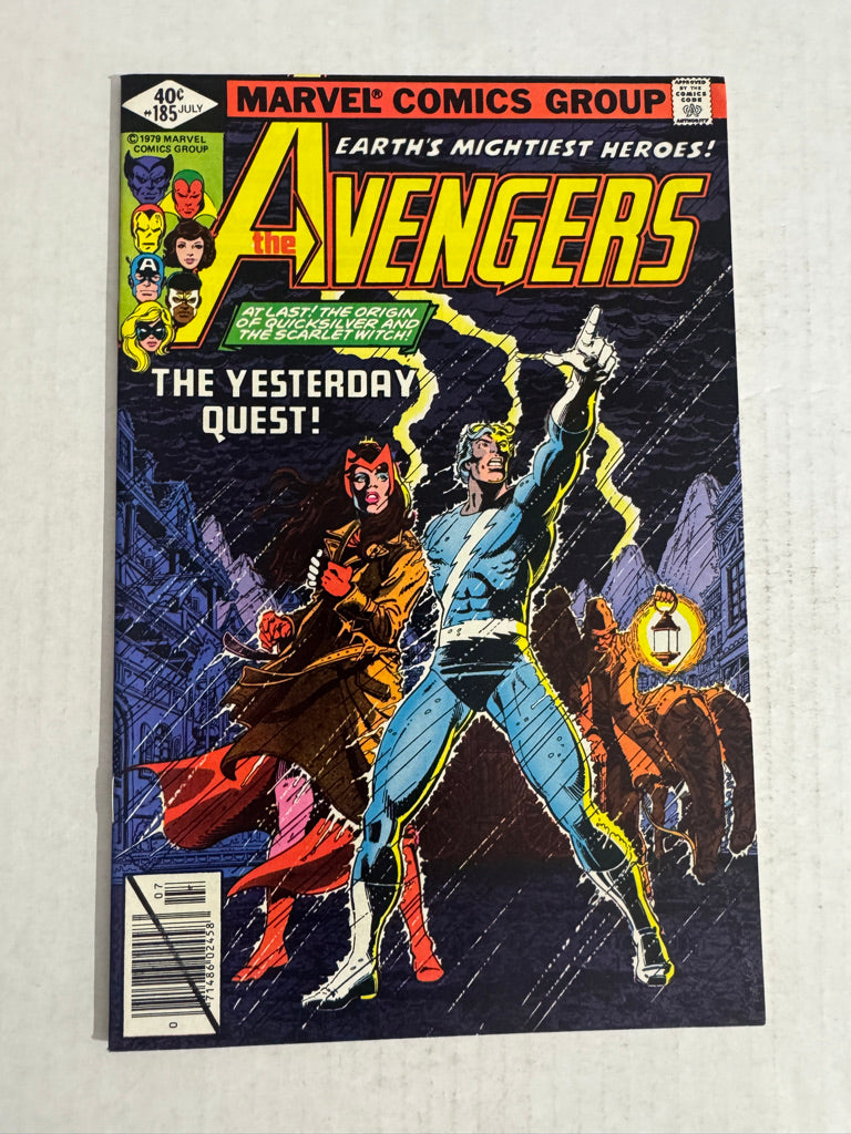 AVENGERS #185 NM George Perez Cover