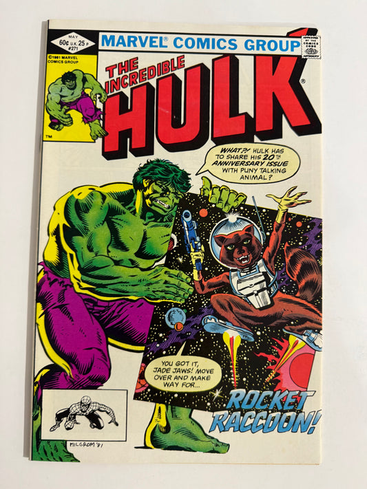 INCREDIBLE HULK #271 NM- 1ST APPEARANCE