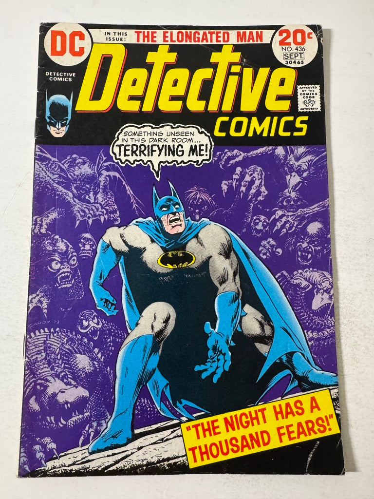 DETECTIVE COMICS #436 VG-