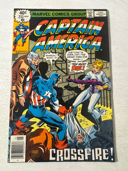 CAPTAIN AMERICA #233 VF NEWSSTAND