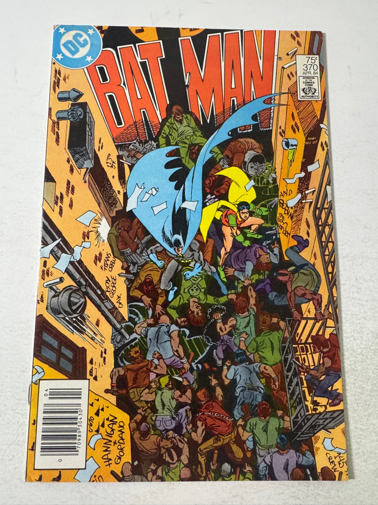 BATMAN #370 VF- NEWSSTAND