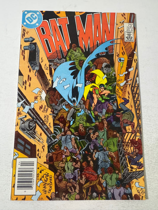 BATMAN #370 VF- NEWSSTAND
