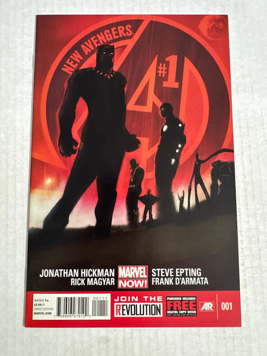 NEW AVENGERS #1 Vol 3 Jock Cover 1ST APPEARANCE