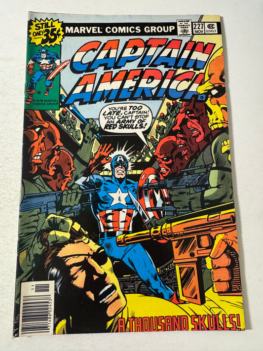 CAPTAIN AMERICA #227 VF