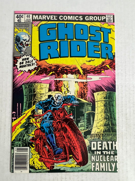 GHOST RIDER #40 NM- NEWSSTAND