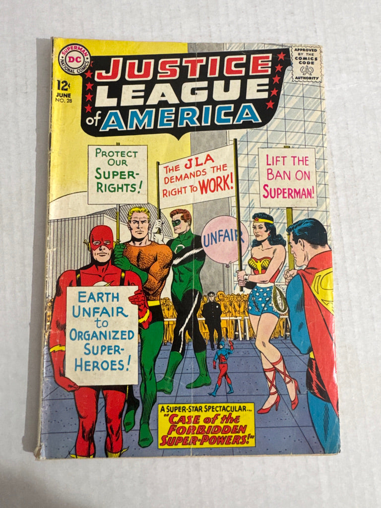 JUSTICE LEAGUE OF AMERICA #28 GD/VG