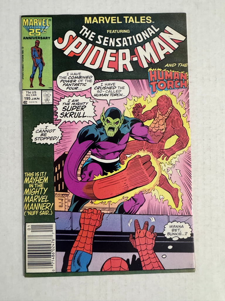 MARVEL TALES #195 VF/NM NEWSSTAND