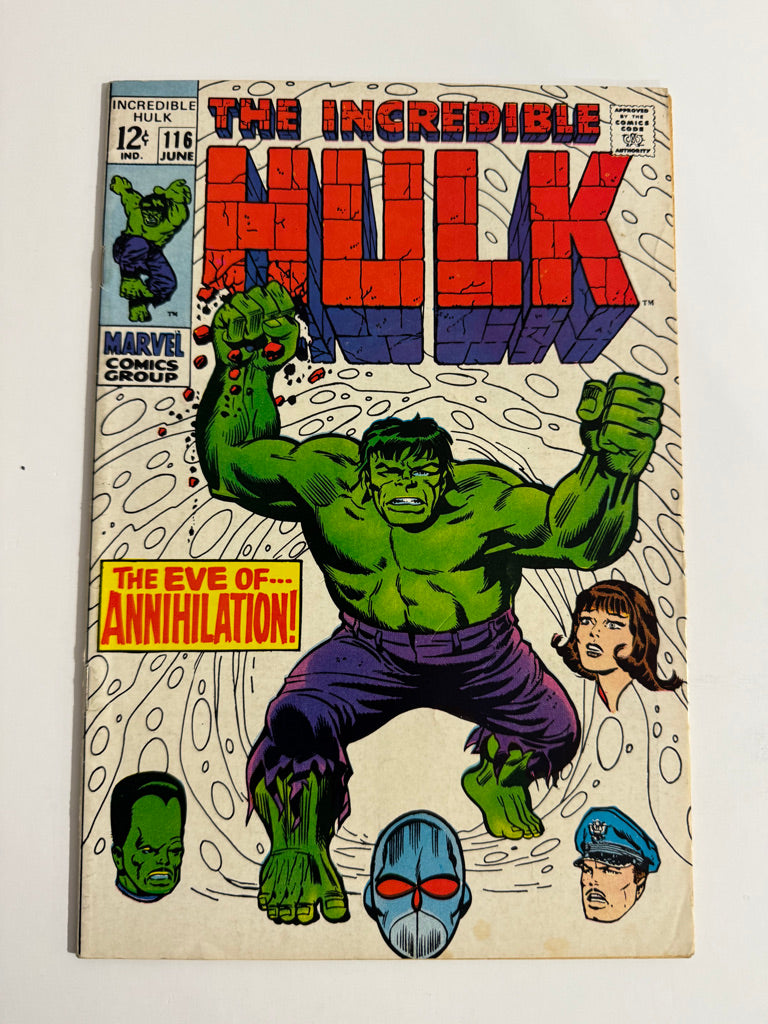 INCREDIBLE HULK #116 FN/VF