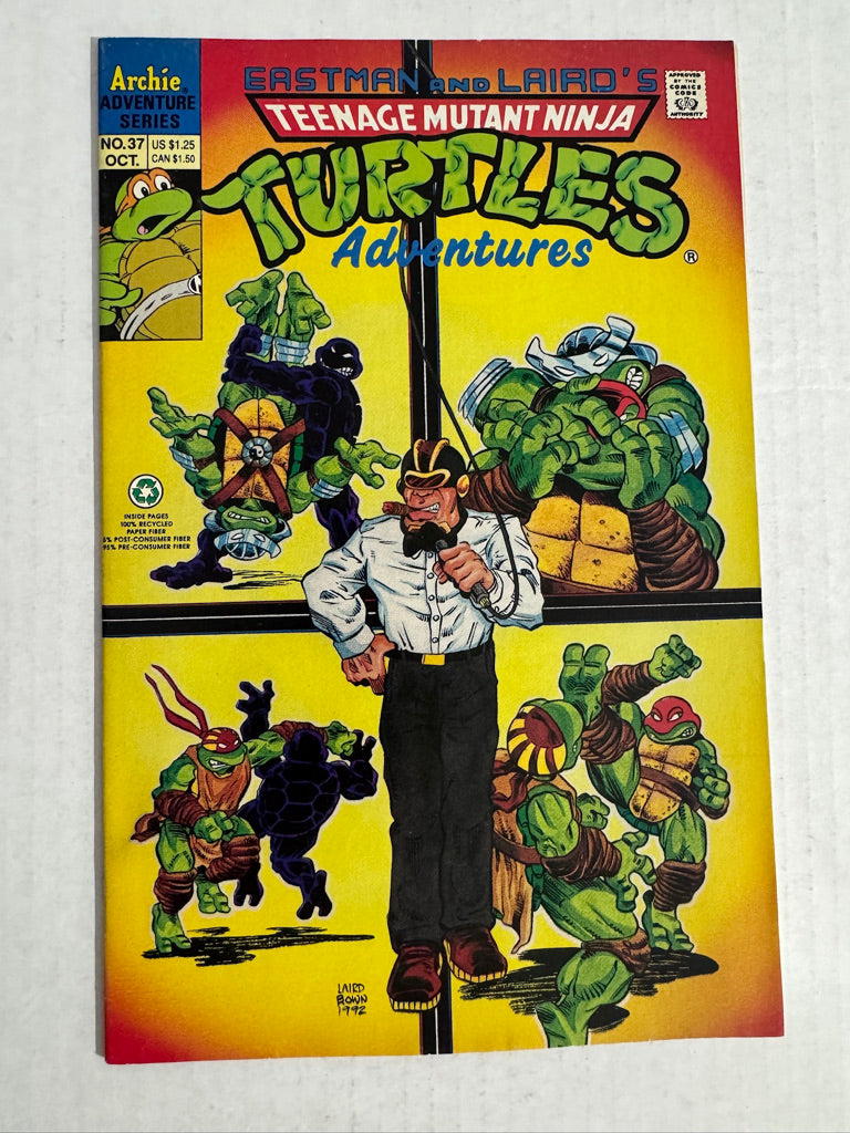 TEENAGE MUTANT NINJA TURTLES ADVENTURES #37 FN/VF
