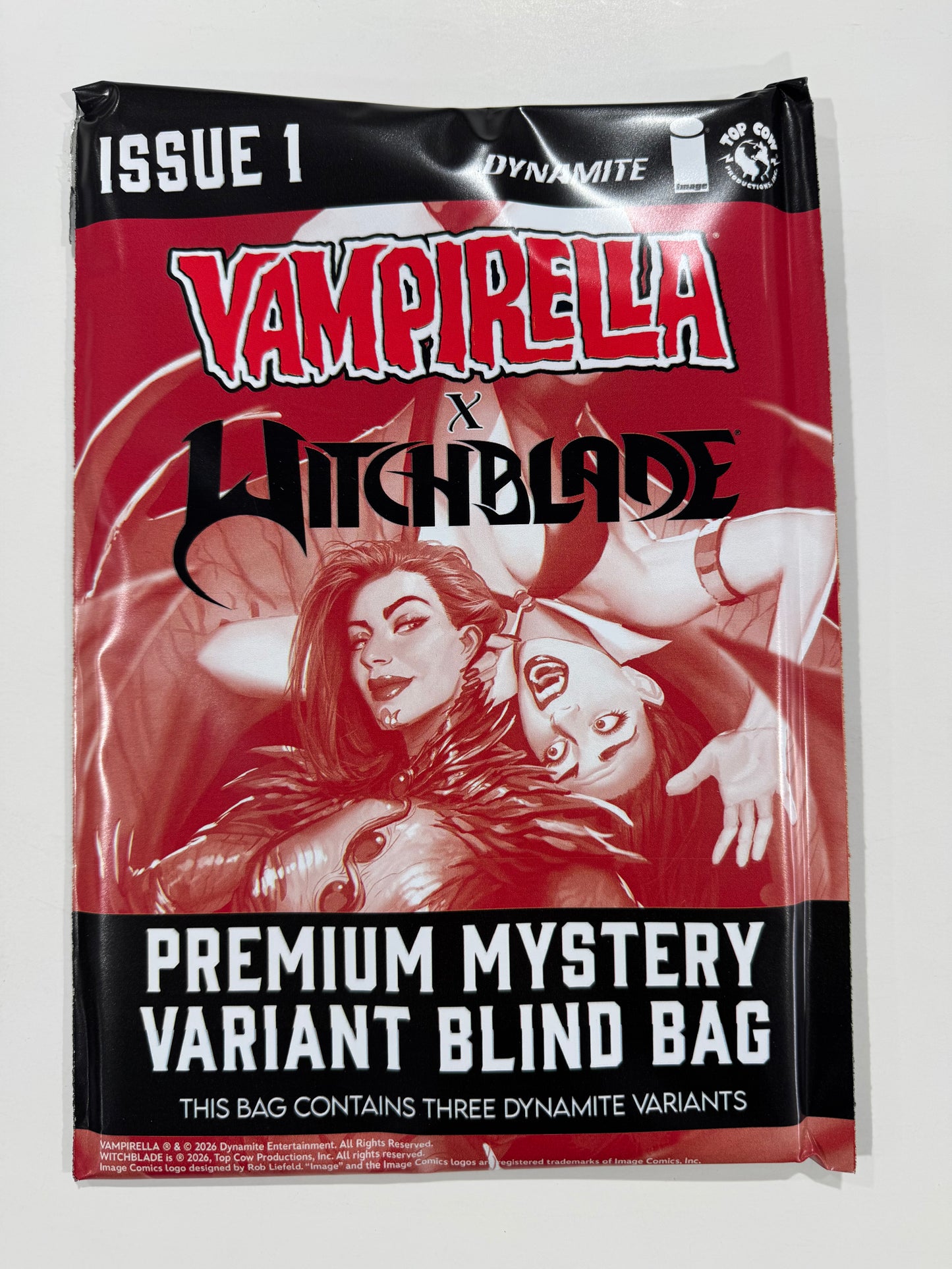 VAMPIRELLA X WITCHBLADE SPECIAL #1 NM Cover I Blind Bag Variant