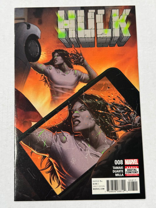 HULK #8 Vol 4 NMJonathan Tyler Christopher Cover (She-Hulk)