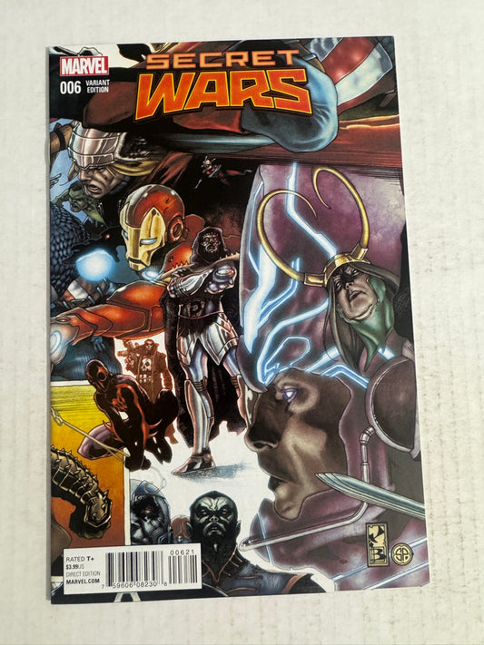 SECRET WARS #6 NM 1:20 Simone Bianchi Variant