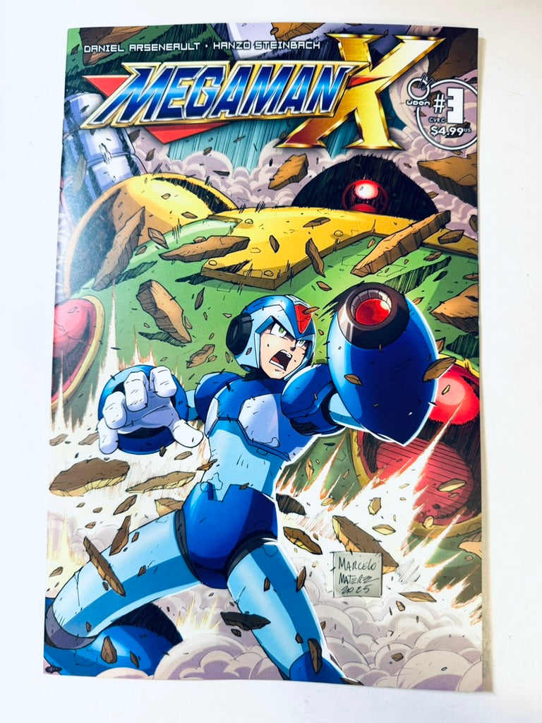MEGA MAN X #3 NM Cover C Marcelo Matere Variant