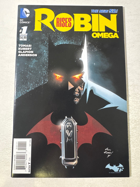 ROBIN RISES OMEGA #1 NM Andy Kubert Cover