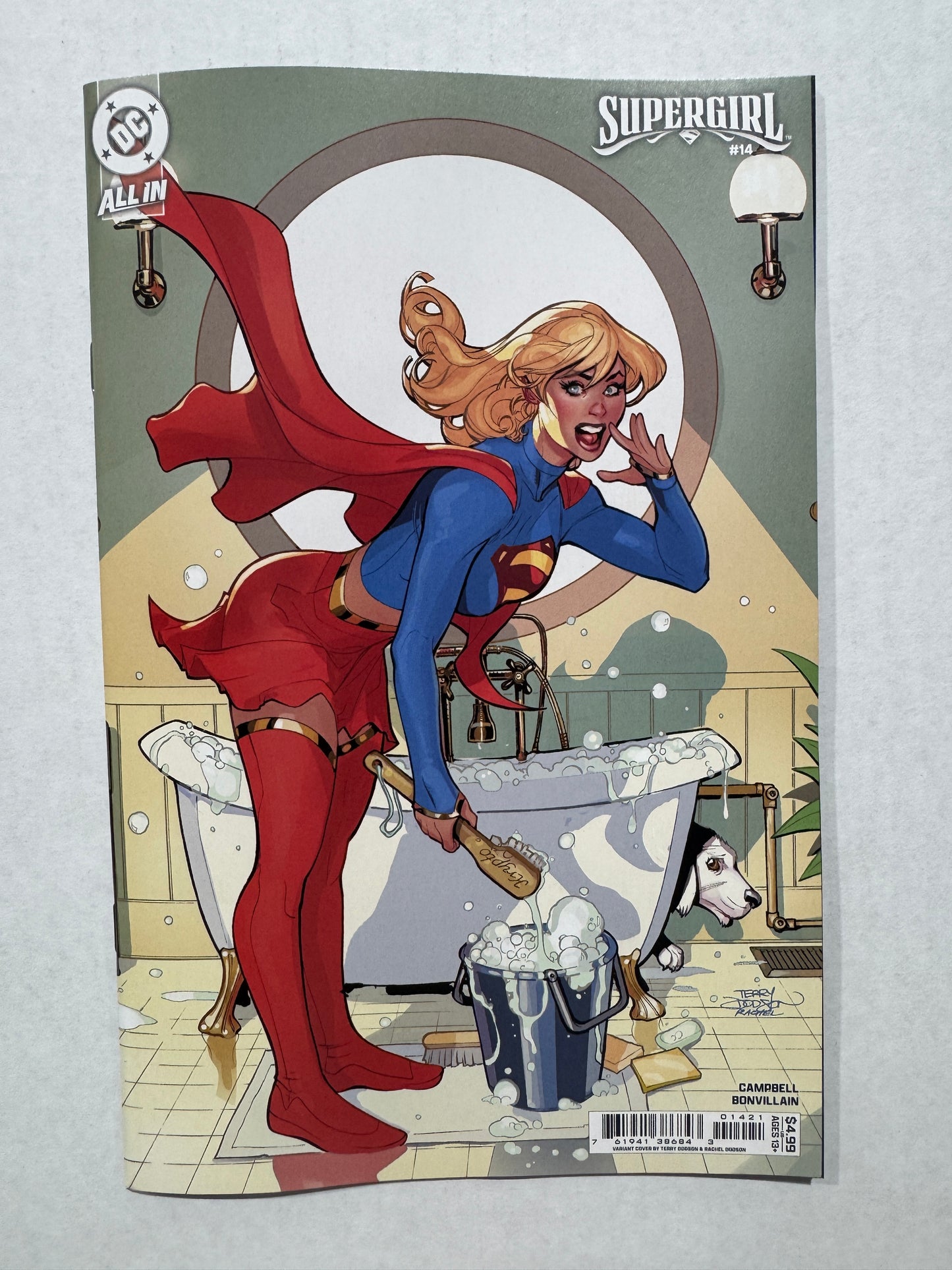 SUPERGIRL #14 NM Terry Dodson Variant