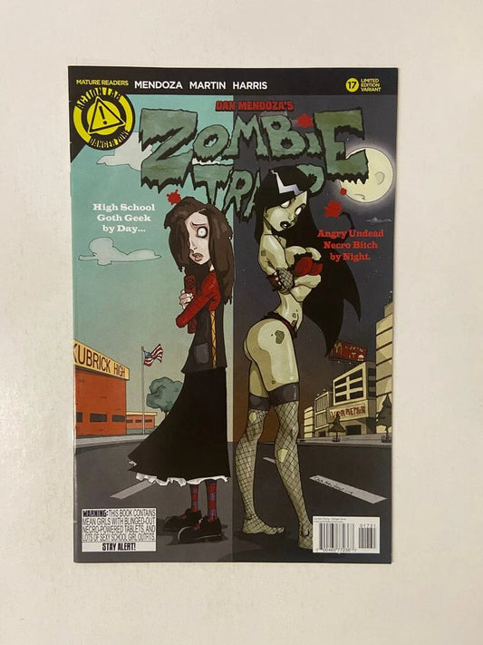 ZOMBIE TRAMP #17 Dan Mendoza Variant LTD 2000