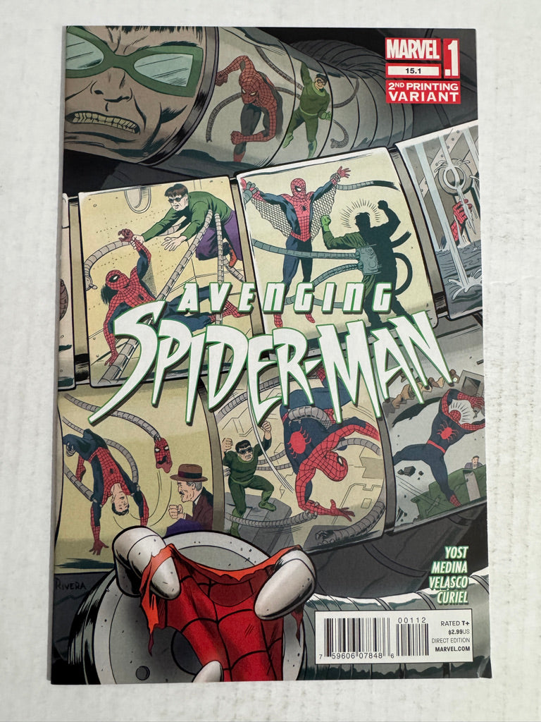 AVENGING SPIDER-MAN #15.1 VF 2nd Print Paulo Rivera Variant 1ST APPEARANCE