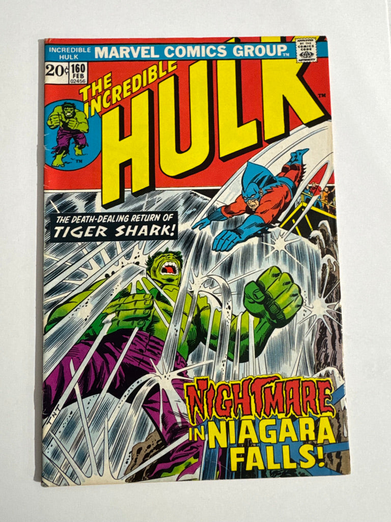 INCREDIBLE HULK #160 FN-