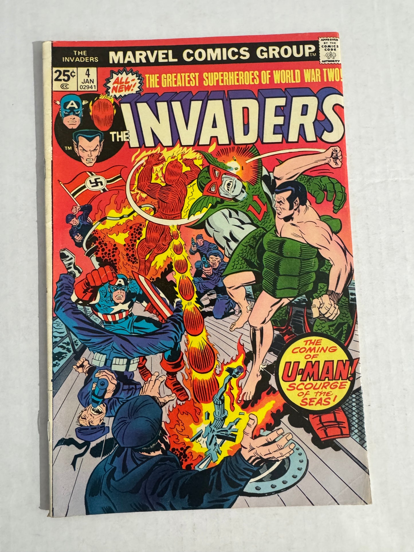 INVADERS #4 VG/FN