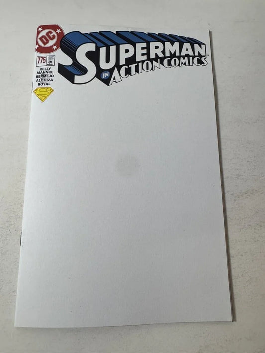 ACTION COMICS #775 NM Facsimile Blank Variant