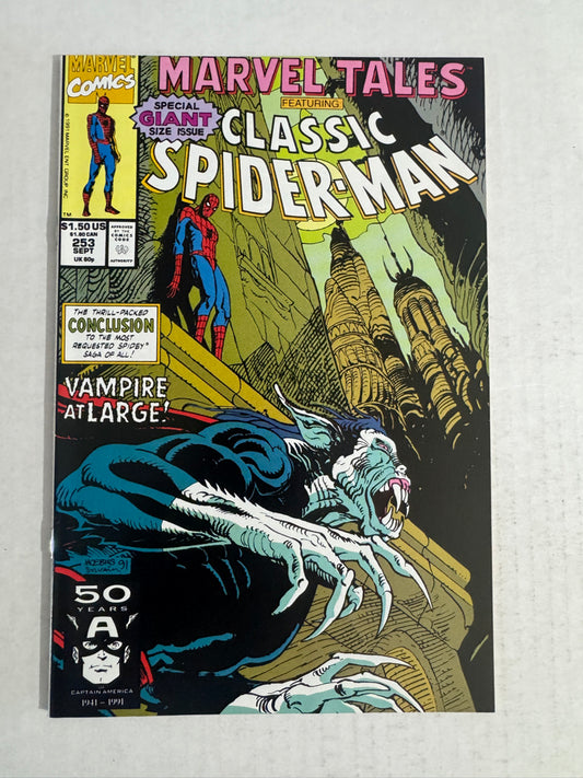 MARVEL TALES #253 NM Moebius Cover