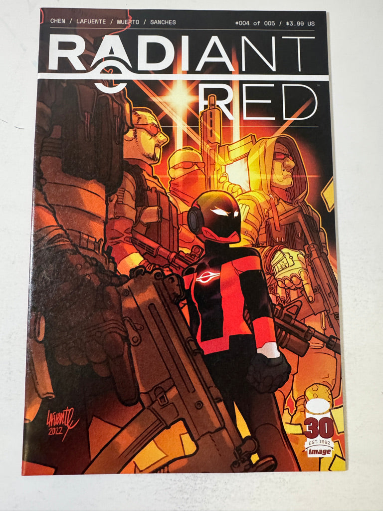 RADIANT RED #4 NM