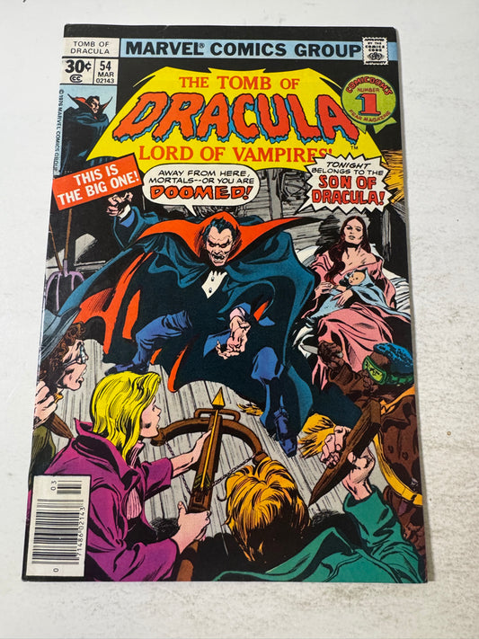 THE TOMB OF DRACULA #54 FN/VF 1ST APPEARANCE