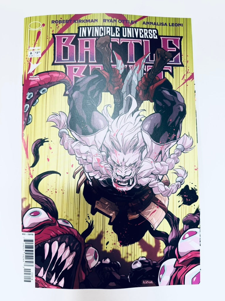 INVINCIBLE UNIVERSE: BATTLE BEAST #6 NM 4th Printing Karl Kerschl
