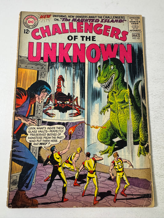 CHALLENGERS OF THE UNKNOWN #43 FR/GD