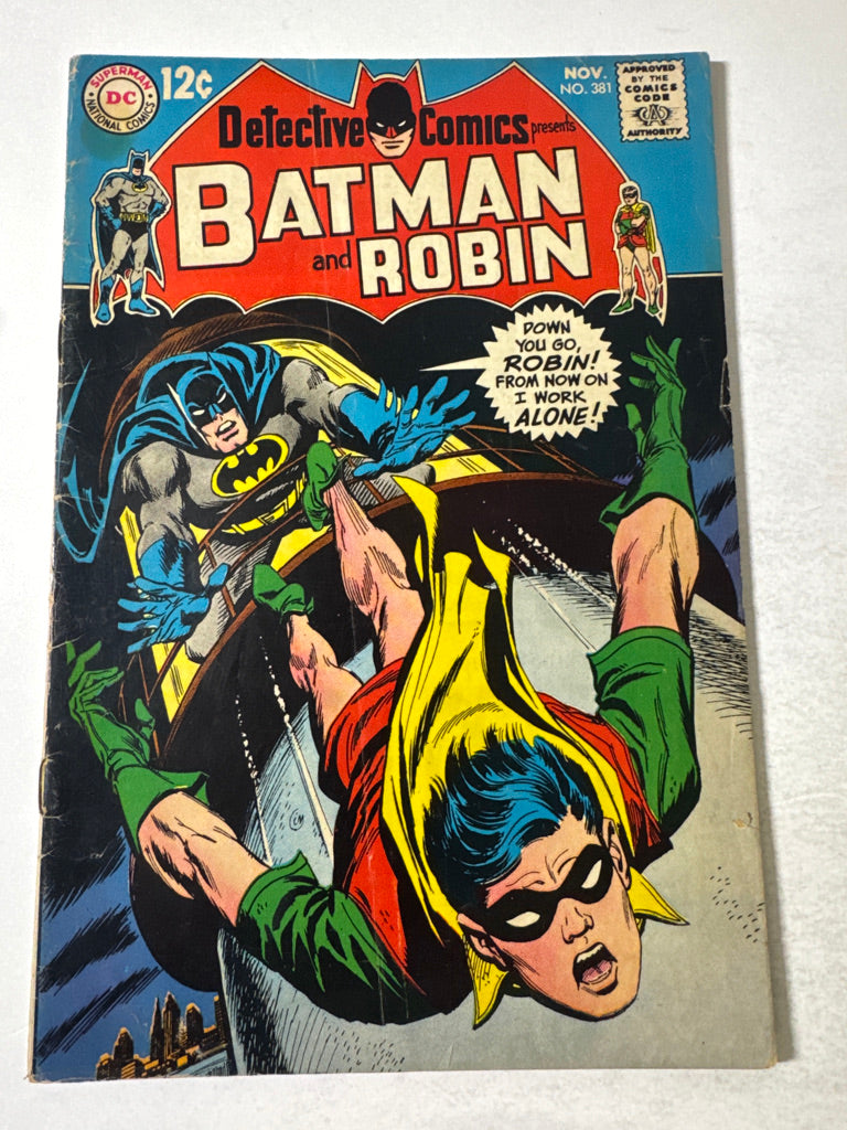 DETECTIVE COMICS #381 VG-