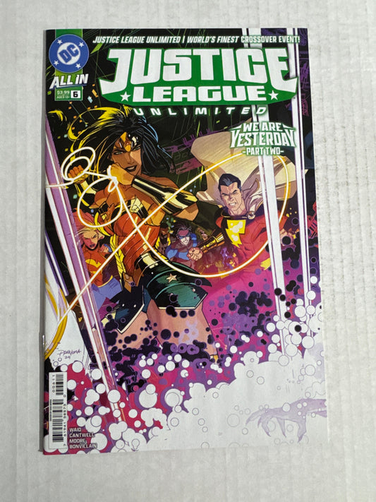 JUSTICE LEAGUE UNLIMITED #6 NM Dan Mora Cover