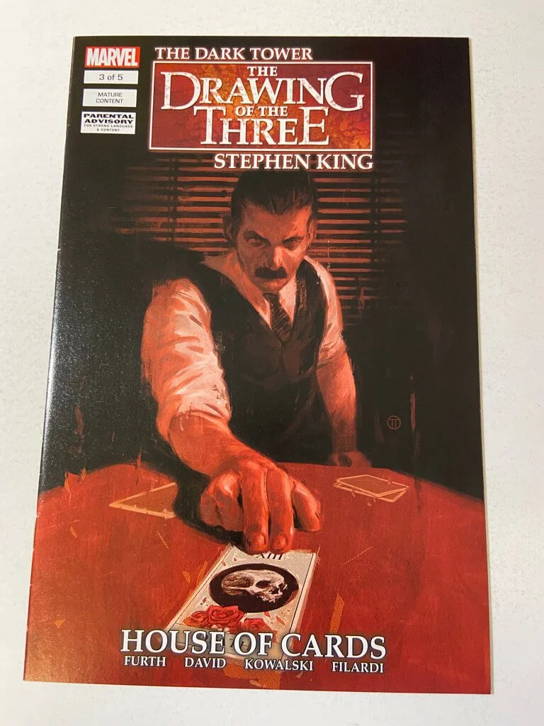 STEPHEN KING THE DARK TOWER The Drawing of The Three House of Cards #3 NM Tedesco Cover