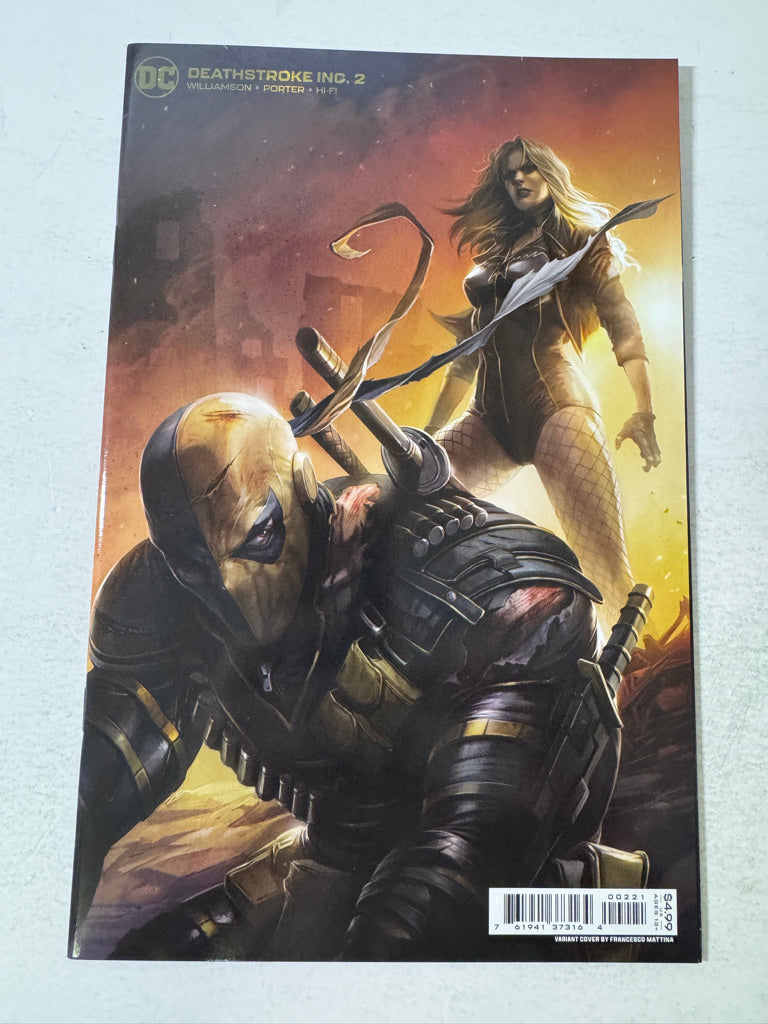 DEATHSTROKE INC #2 Mattina Variant