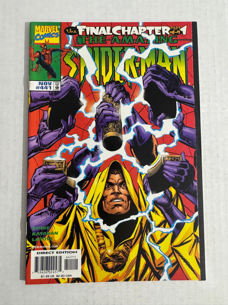 AMAZING SPIDER-MAN #441 NM- John Byrne Cover