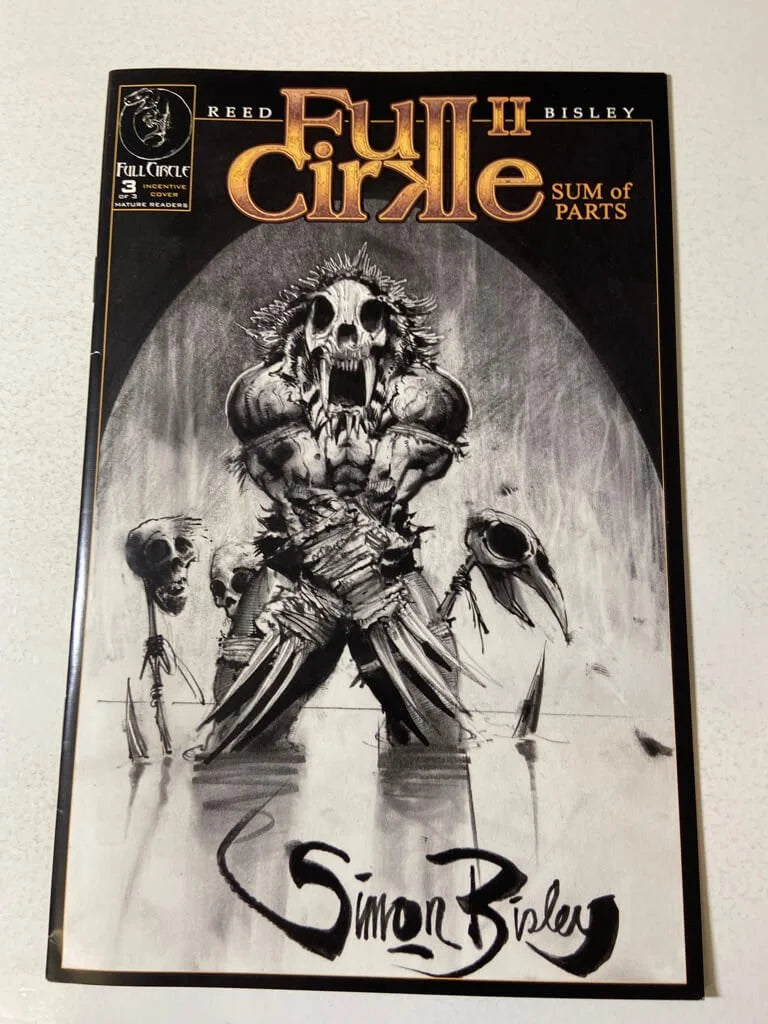 FULL CIRCLE II Sum of Parts #3 VF/NM 1:10 Simon Bisley Variant