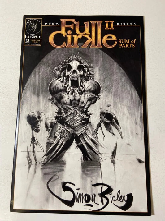 FULL CIRCLE II Sum of Parts #3 VF/NM 1:10 Simon Bisley Variant