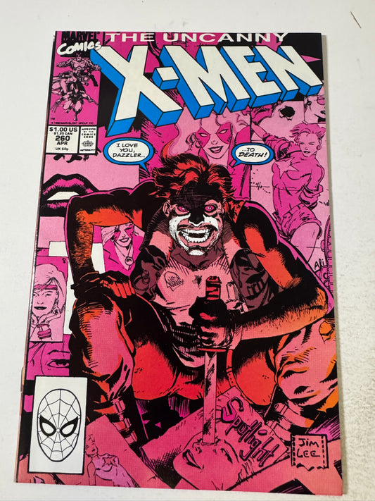 UNCANNY X-MEN #260 NM- Jim Lee Cover