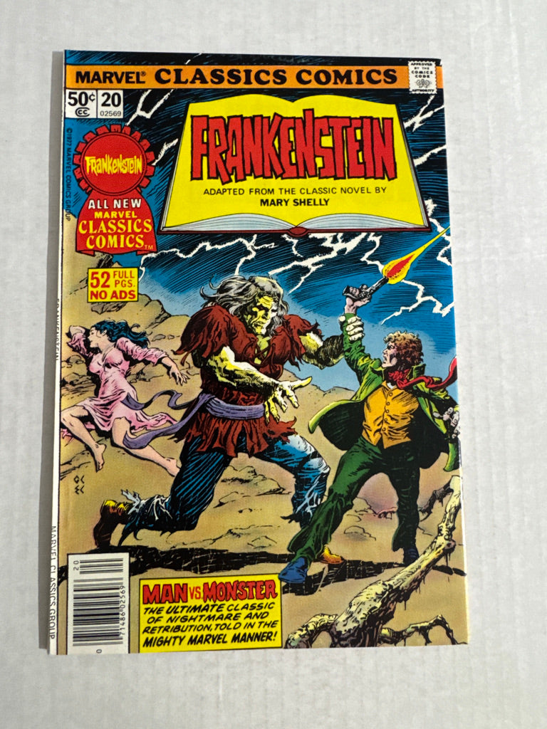 MARVEL CLASSICS COMICS Frankenstein #20 NM-