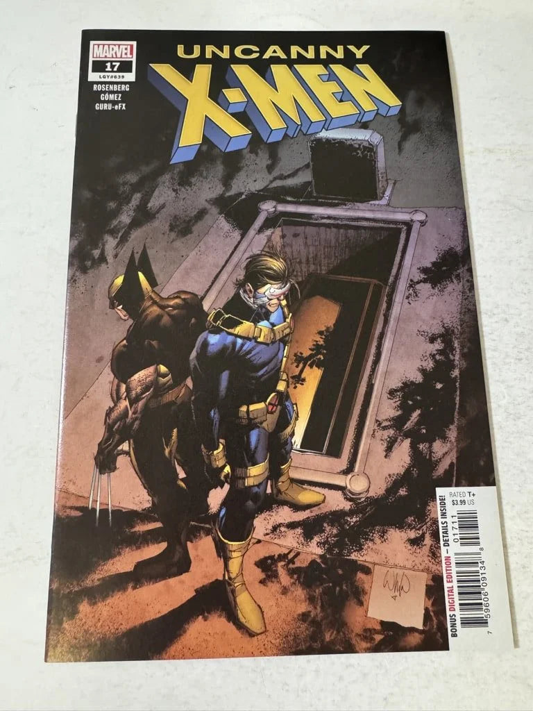 UNCANNY X-MEN #17 Vol 5 NM Whilce Portacio Cover