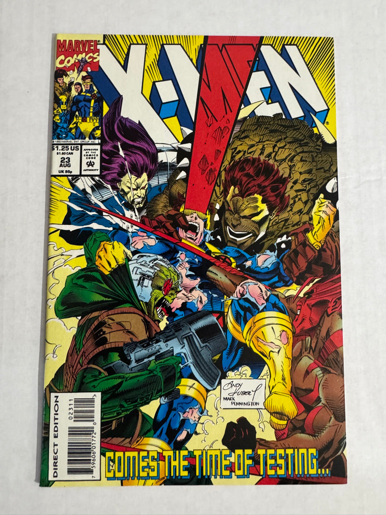 X-MEN #23 NM- With Card Insert
