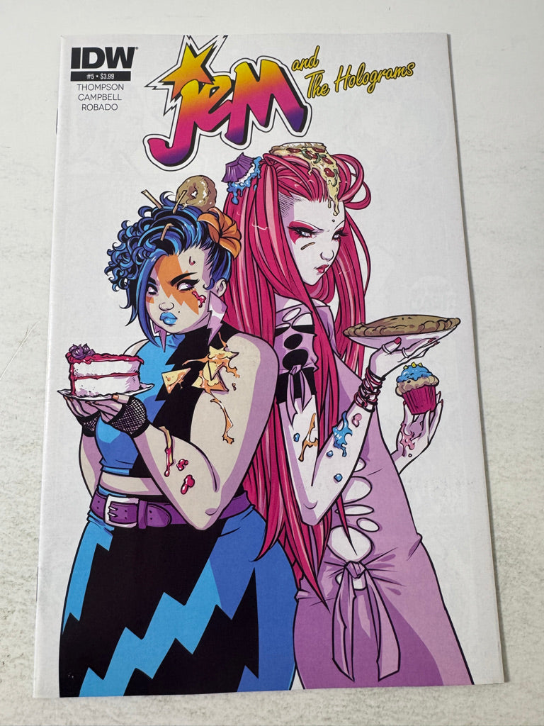 JEM AND THE HOLOGRAMS #5 VF/NM