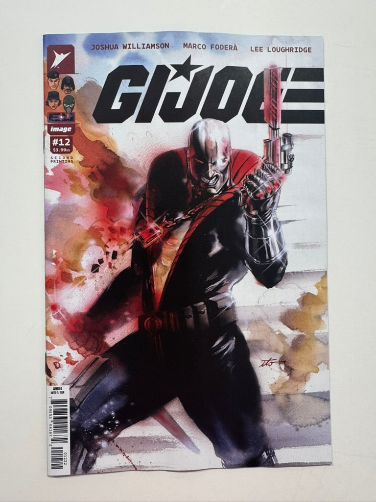 GI JOE #12 NM 2nd Print Cover B
