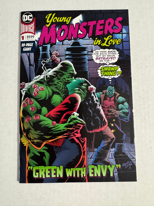 YOUNG MONSTERS IN LOVE #1 NM Kelley Jones Cover